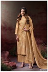 Ellahi 3141 By Gnaga Bemberg Silk Embroidered Suit Exporters In India