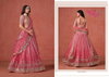Peach Colour Elegance By Zeel Georgette Designer Lehenga Choli Wholesale Online