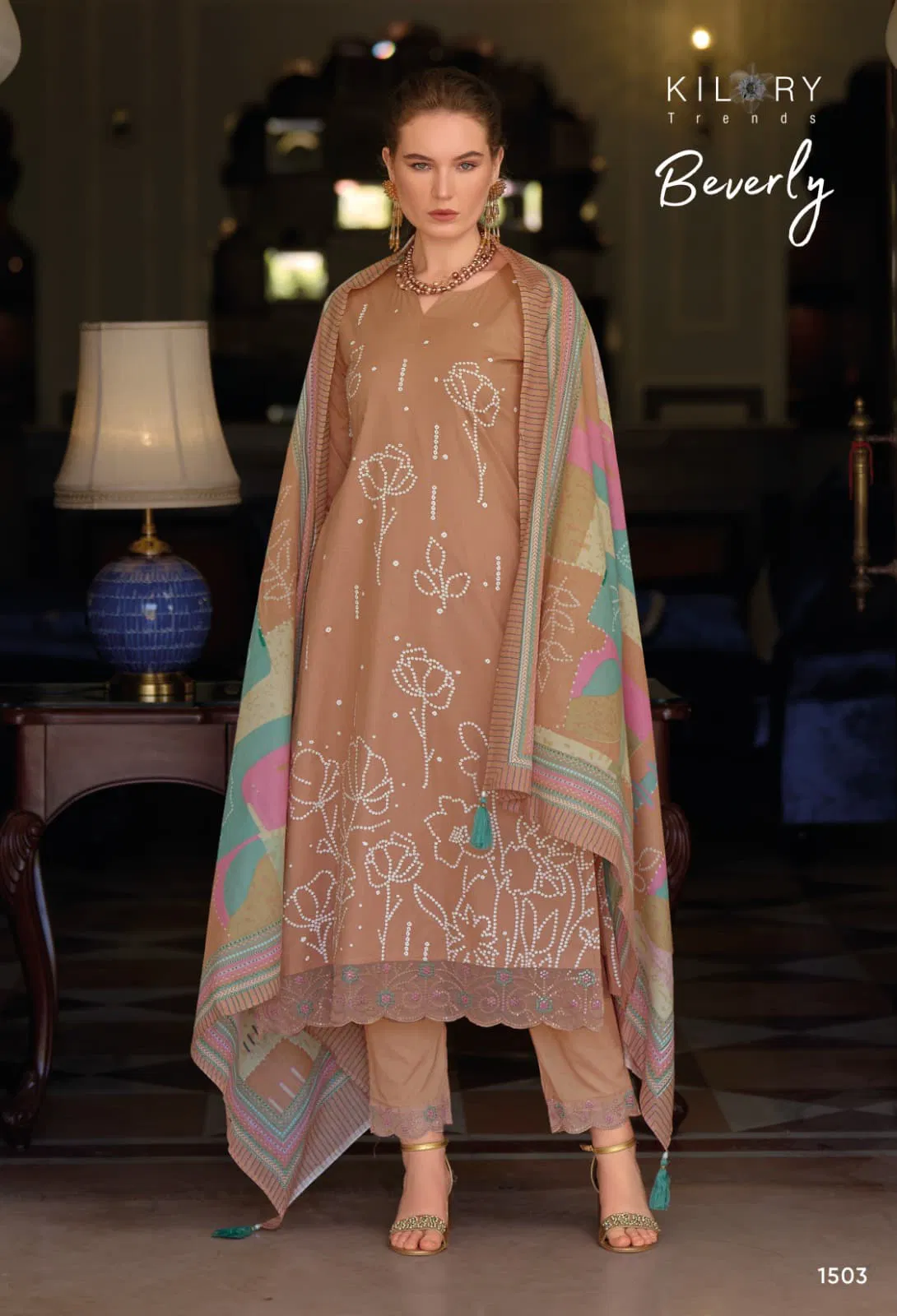 Beverly By Kilory Pure Cotton Printed Salwar Kameez Exporters In India