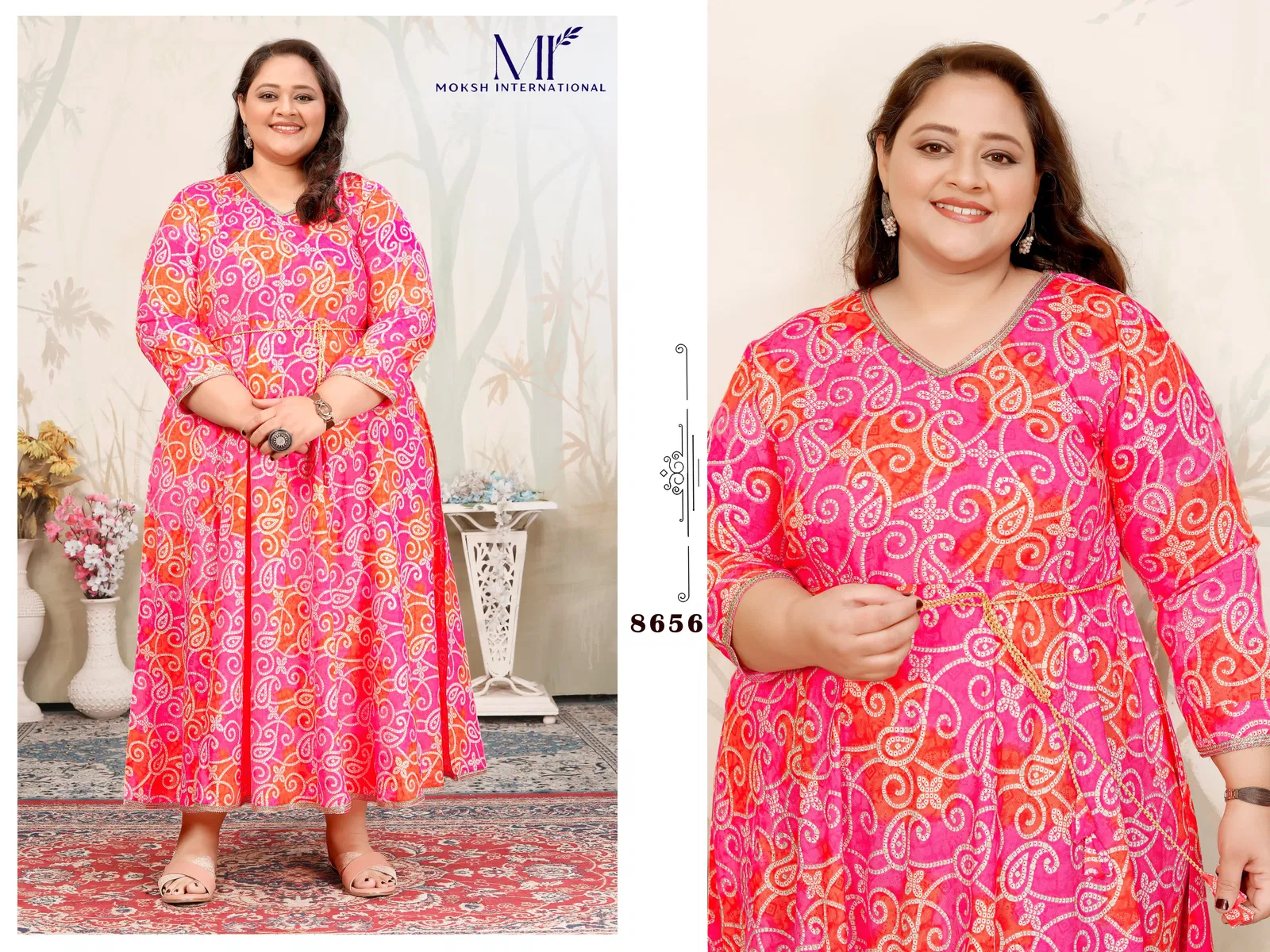Plus Size Joy Vol 2 By Moksh Rayon Kurti Suppliers In India