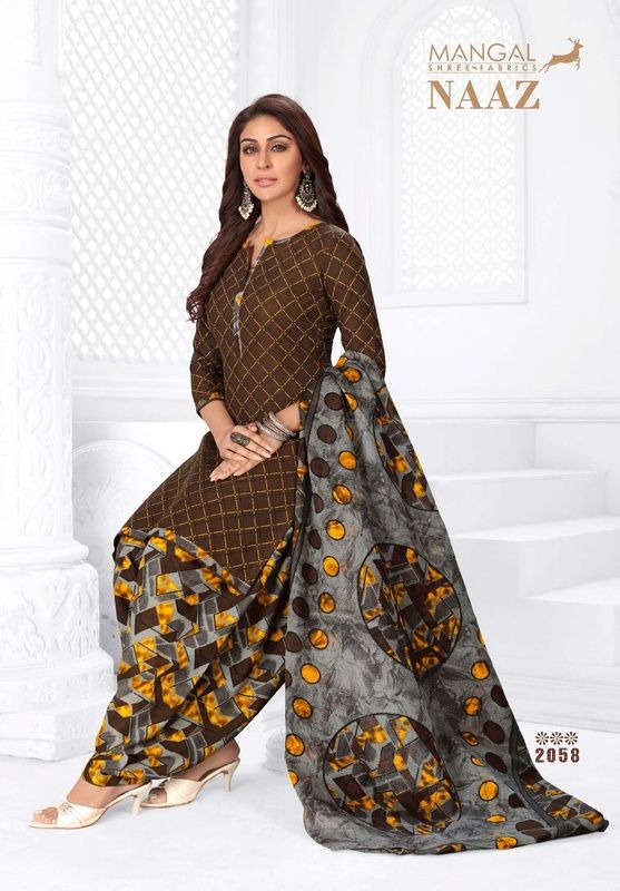 Mangal Shree Naaz 2 Fancy Regular Wear Cotton Printed Dress Material Collection