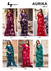 Aurika Vol 3 By LT Nc Malai Silk Embroidery Bulk Saree Orders In India