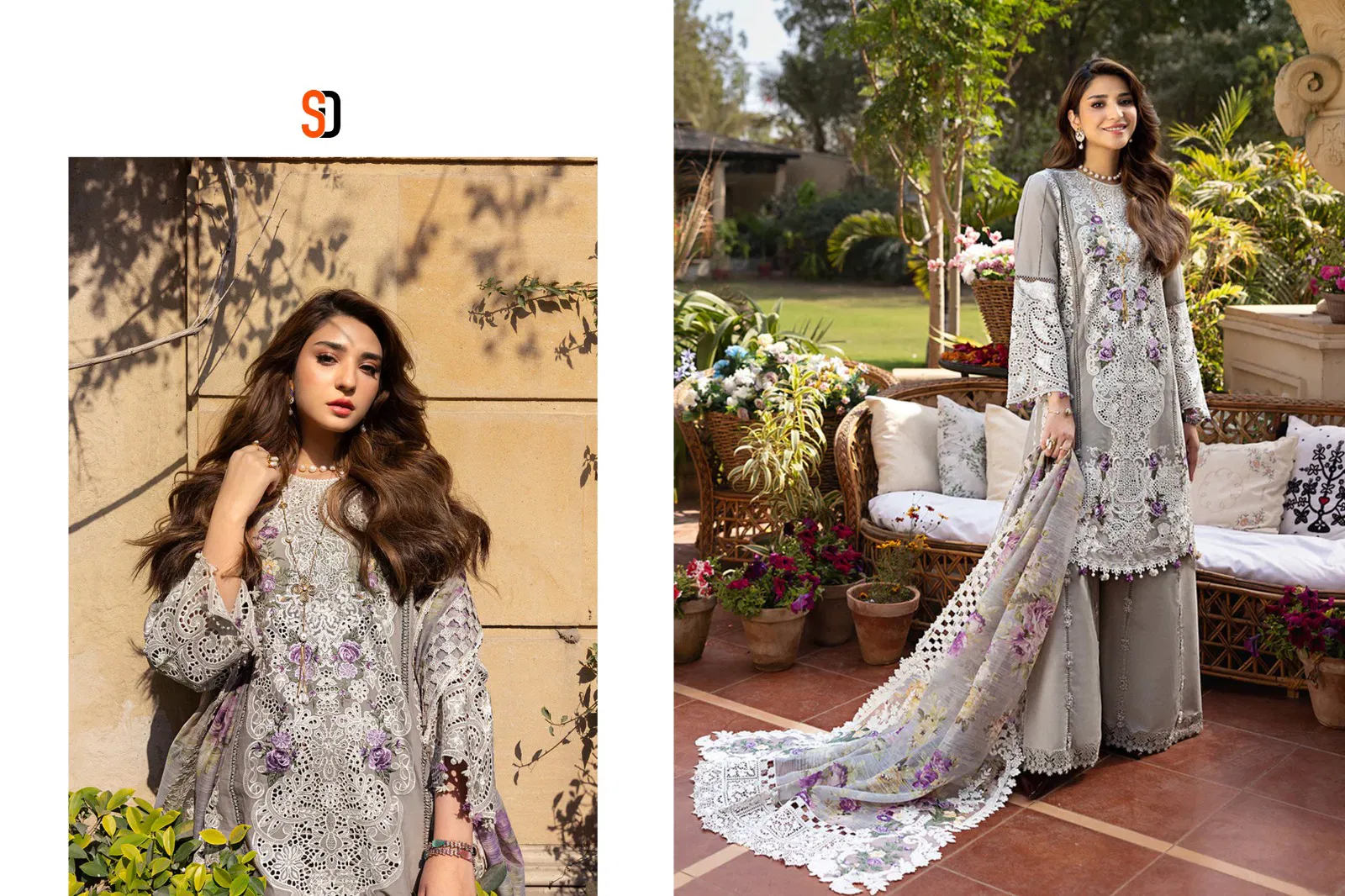 Elaf Vol 1 By Shraddha Pure Cotton Pakistani Suits Exporters In India
