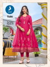 Vidhi By Kaya Vertican Anarkali Kurtis Set Suppliers In India
