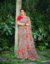 Ragmala 20001-20012 By Sanskar Series Fancy Georgette Sarees Wholesale Suppliers In Mumbai