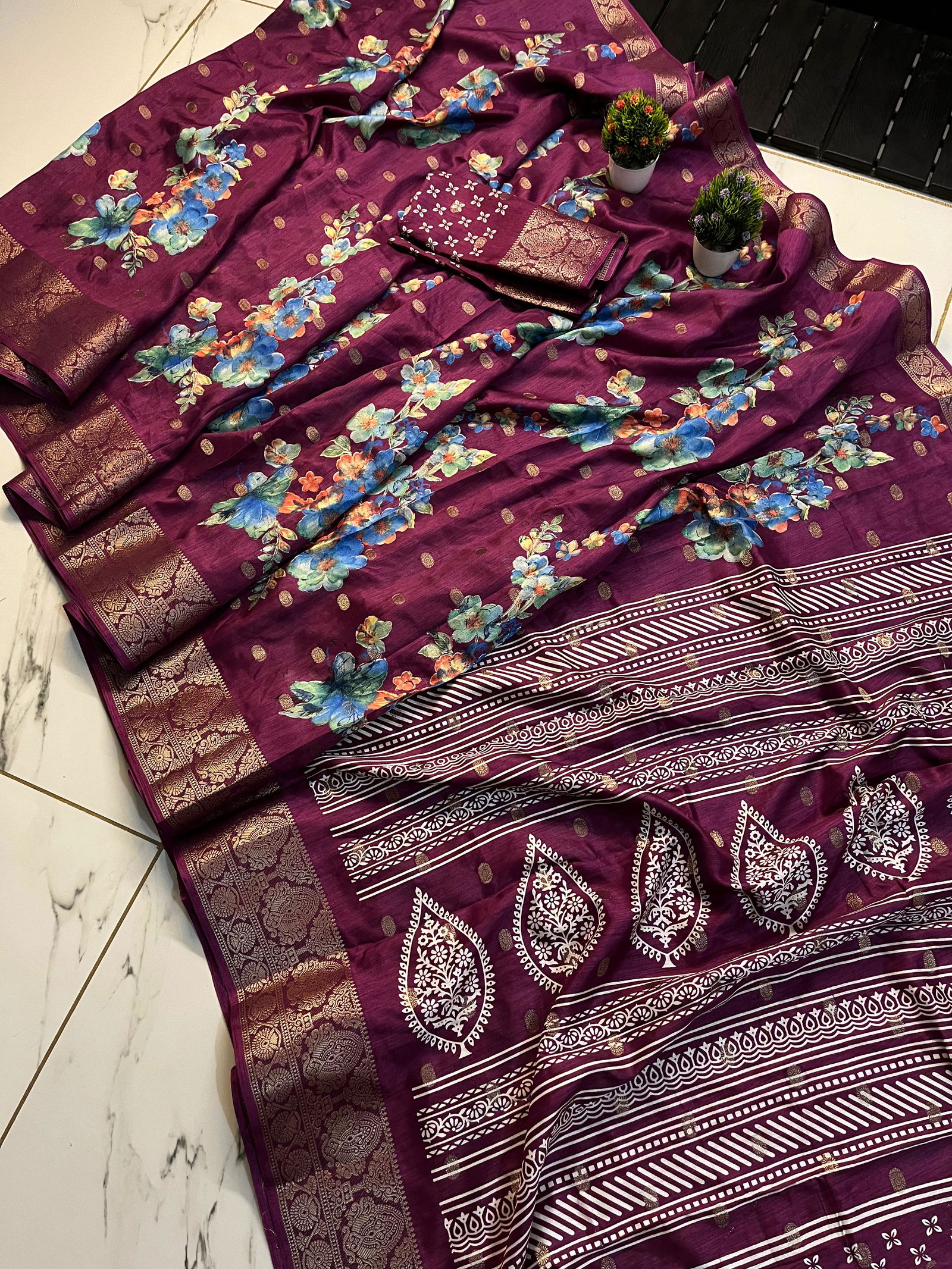 Wow Hit Flower Special Soft Dola Silk Sarees Orders In India