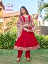 Shobha By Aanchi Vichitra Silk Kurti With Bottom Dupatta Wholesale Online