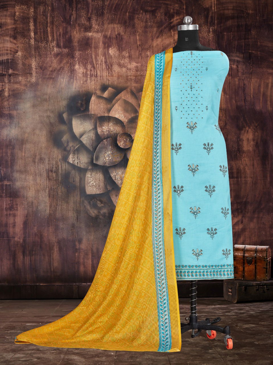 Bipson Khushboo 1735 Casual Wear Cotton Printed Dress Material