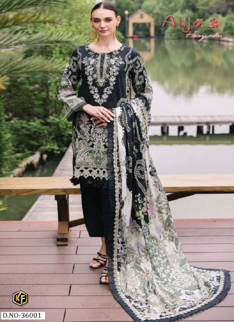 Alija B Vol 36 By Keval Heavy Cotton Luxury Dress Material Wholesale Suppliers In Mumbai