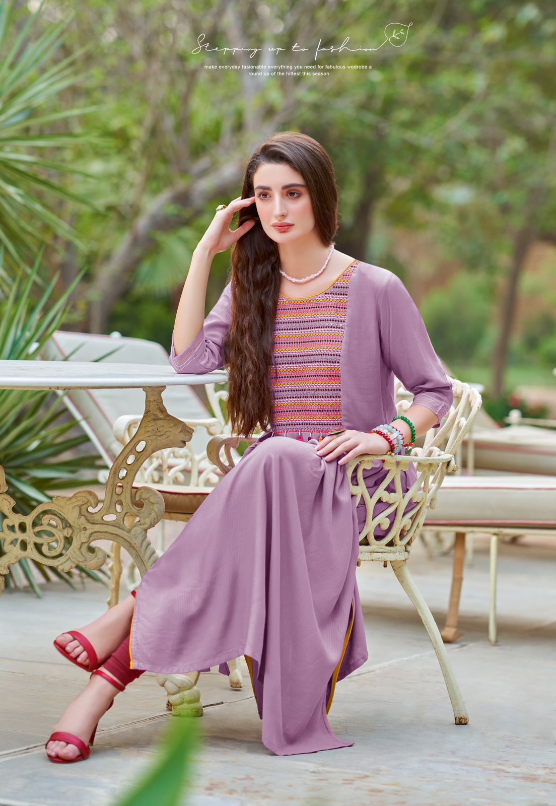 Mittoo Mullberry Heavy Rayon Embroidery Kurti Catalog
