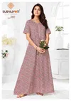 Pearl Vol 2 By Suryajyoti Cotton Printed Nighty Gown Wholesalers In Surat