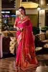 Meera 301 Party Wear Zari Weaving Worked Paithani Silk Saree Online Wholesale