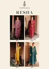 Resha By Varsha Tissue Embroidery Designer Wholesale Salwar Suits In India