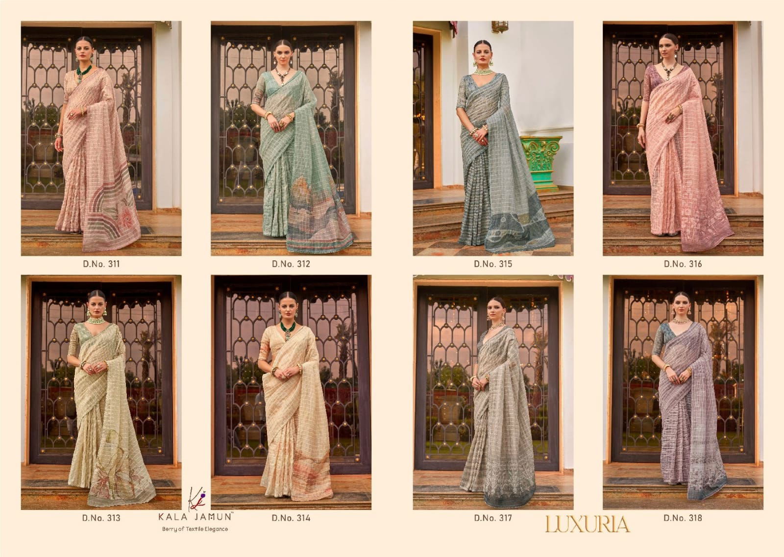 Luxuria By Kala Jamun Tissue Silk Wholesale Saree Suppliers In Mumbai