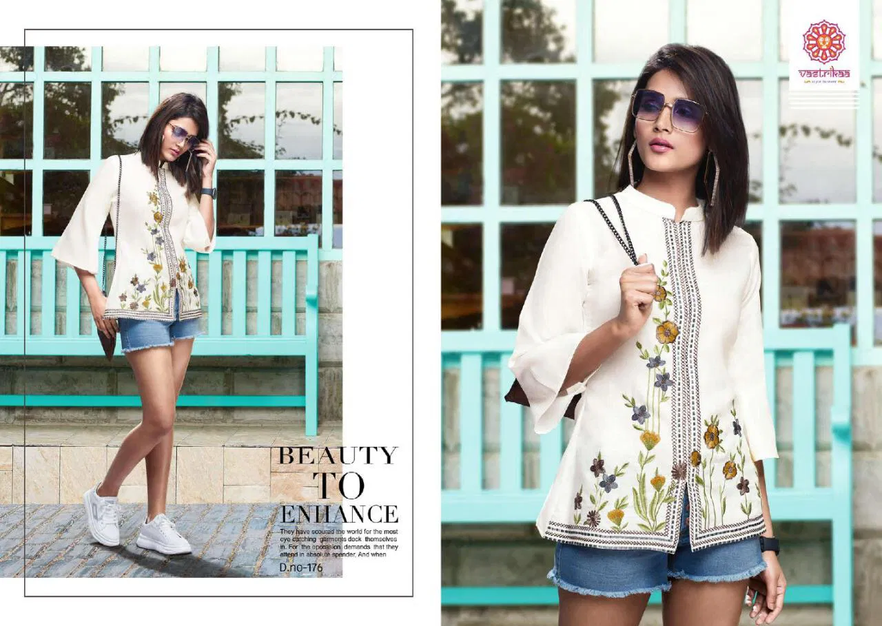 Vastrikaa Has Launched New Design Fancy Party Wear Tops 