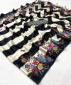 Trisha By Girnar Semi Modal With Tussle Printed Saree Wholesale Clothing Distributors In India