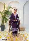 Naisha K 201 Vol 3 Georgette Pakistani Style Suit With Worked Dupatta 