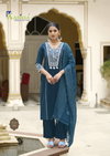 Vaani By Karissa Linen Cotton Online Kurti With Bottom Dupatta Wholesale