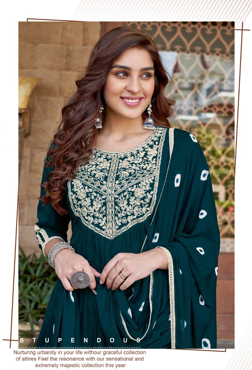 Mitto Barkha Fancy Designer Regular Wear Cotton Printed Readymade Salwar Suit Collection

