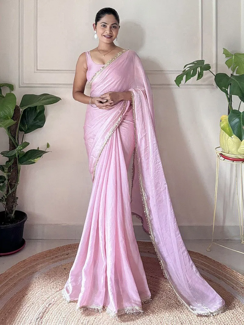 Zili 29 Party Wear Satin Silk Stylish Saree Wholesalers In Delhi