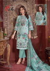 Aayat Vol 2 By Hala Cotton Digital Karachi Dress Material Exporters In India
