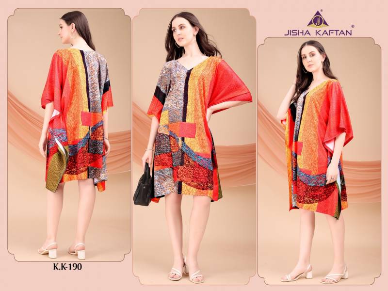 Kaftan Vol 12 By Jisha Poly Crepe Kaftan Wholesale Suppliers In Mumbai