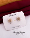 Diamond Kundan And High Gold Earrings Exporters in India