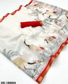 Rajyog Duck Pure Linen Duck Digital Printed Fancy Saree Wholesale Price In Surat