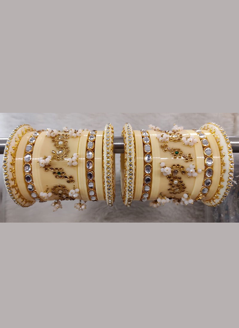 Gorgeous Fancy Bridal  And Party Wear Bangles Collection With Stone Work