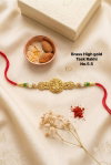 Brass High Gold Task Rakhi 1 