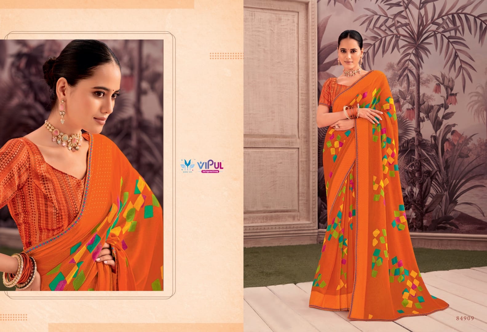 Shivani Vol 1 By Vipul Georgette Daily Wear Sarees Wholesale In India