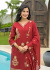 Naisha K 211 Fancy Cotton Kurti Bottom With Dupatta Wholesale Suppliers In India
