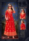 Rosy Glow By Unique Style Rayon Printed Long Anarkali Kurtis Suppliers In India
