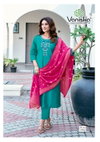 Femina Vol 1 By Vaniska Gadhwal Silk Kurti With Bottom Dupatta Wholesale Online