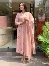 KF 4117 Kalaai Roman Silk Embroidery Kurti With Bottom Dupatta
