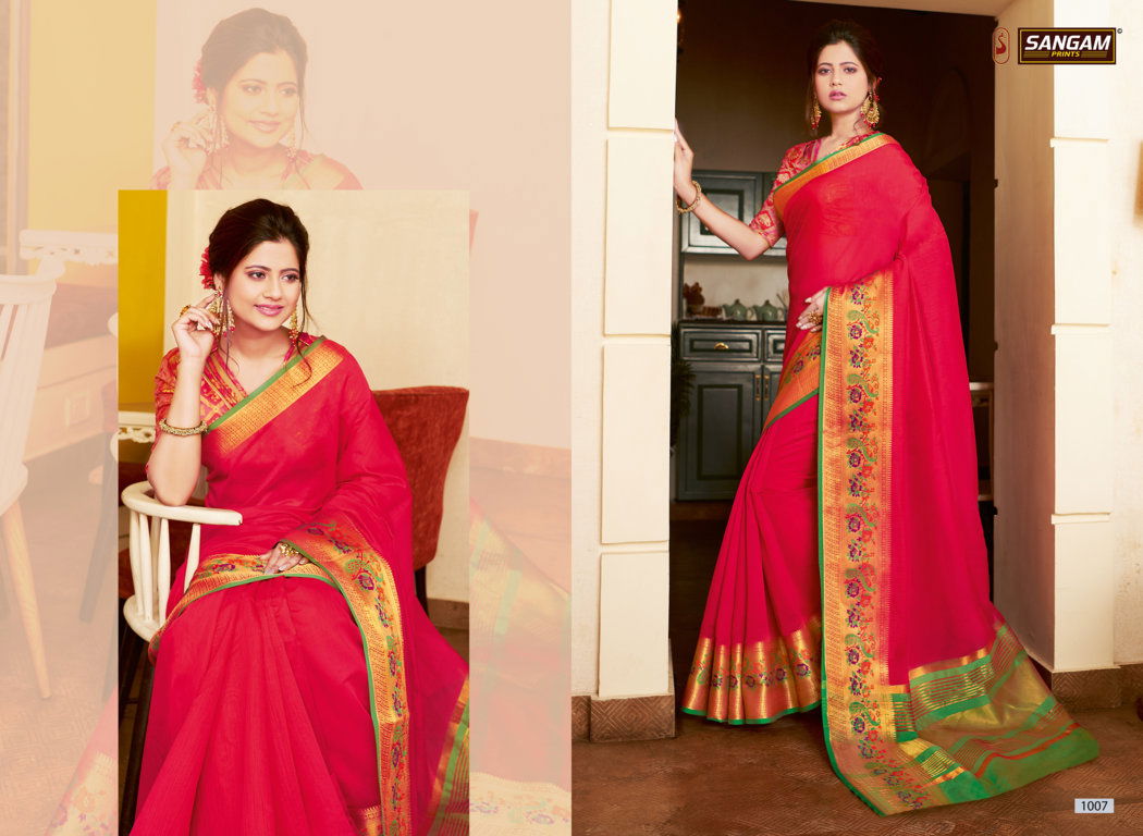 Sangam Odisha Festive Wear Silk Designer Sarees Collection