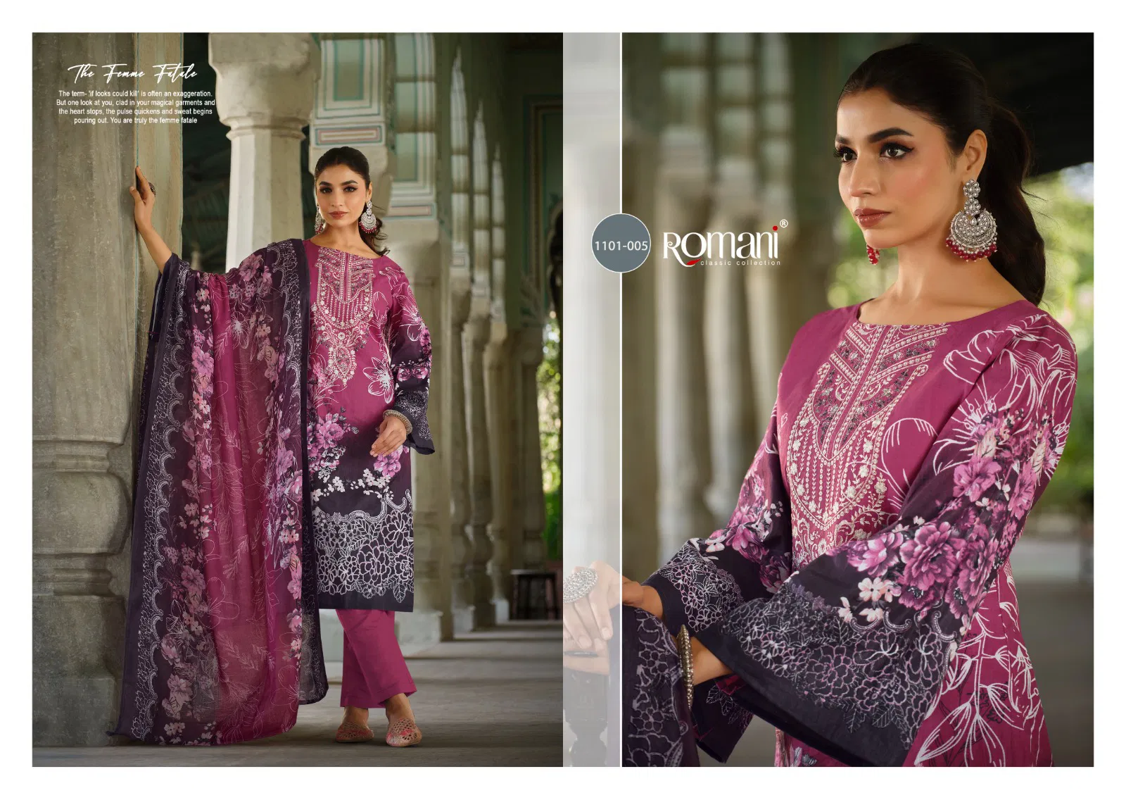 Aarzu Vol 17 By Romani Soft Cotton Printed Dress Material Orders In India