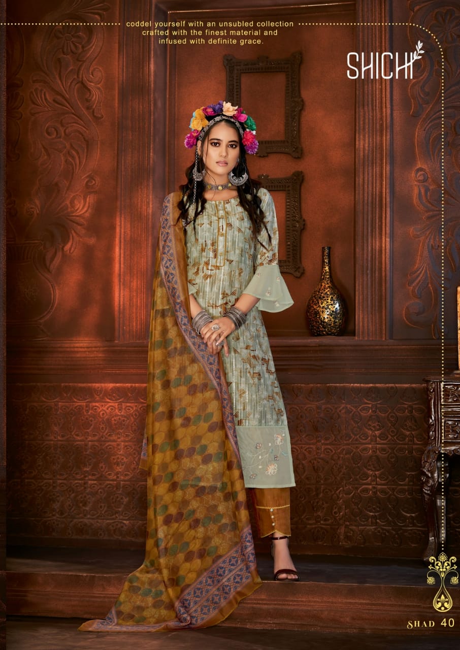 Shichi Adaa Collection Exclusive Wear Regular Wear Ploly Ready Made signature-1-casual-daily-wear-cotton-fancy-designer-kurti-With Collection