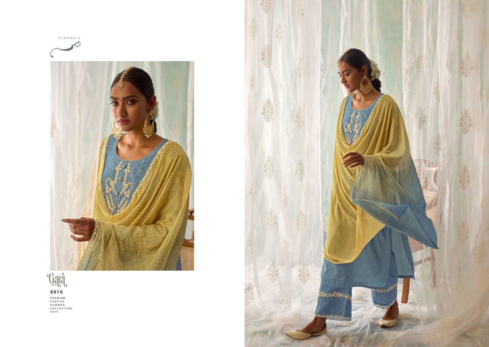 Heer By Kimora Gara 2 Digital Printed Suits Catalog