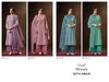 Monaly 3774 By Ganga Cotton Satin Designer Salwar Kameez Wholesalers In Surat