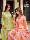 Rupal Vol 1 By Afsana Bemberg Silk Farshi Readymade Salwar Kameez