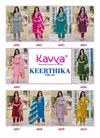 Keerthika Vol 4 By Kavya Viscose Kurti With Bottom Dupatta Suppliers In India