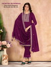 Vichitra Blooming Silk 3 By Sangeet Silk Kurti With Bottom Dupatta Suppliers In India
