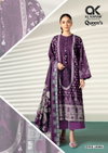 Queen Court Vol 10 By Al Karam Cambric Cotton Dress Material Orders In India