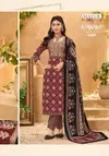 Ajarakh Vol 10 By Mayur Cotton Kurti With Bottom Dupatta Suppliers In India