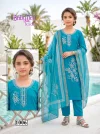 Baby Doll Kids Vol 5 Roman Silk Sequence Work Kurti Set