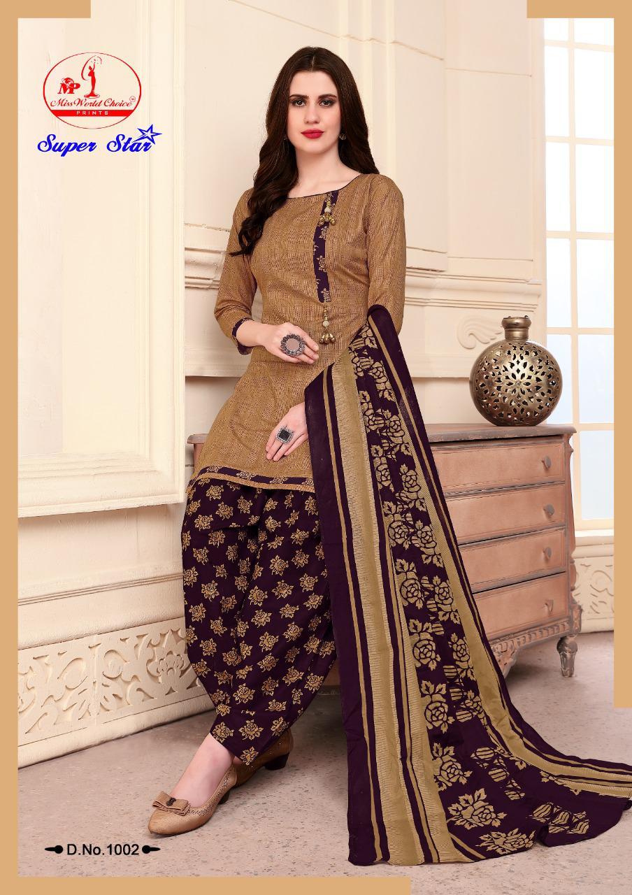 SUPAR STAR Vol 1 Pure Printed Cotton Designer Daily Wear Salwar Suit Collections