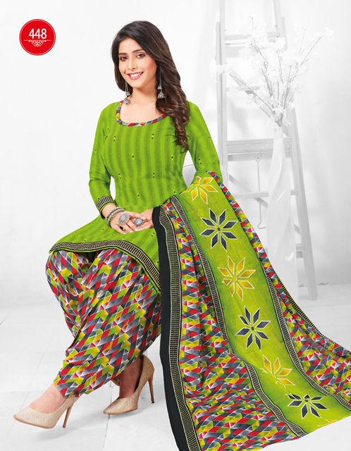 Kuber Geet Patiyala Vol 5 Latest Designer Pure Cotton Printed Dress Material Collection 