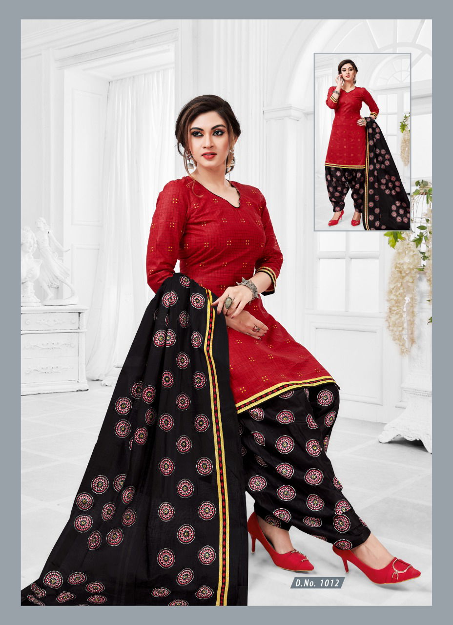 SC Punjabi Patiyala Vol 1 Latest Printed Cotton Casual Wear Dress Material Collection