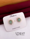 Diamond Kundan And High Gold Earrings Exporters in India
